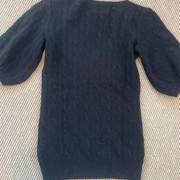 Ralph Lauren Women's Black V-Neck Sweater - Picture 10 of 12